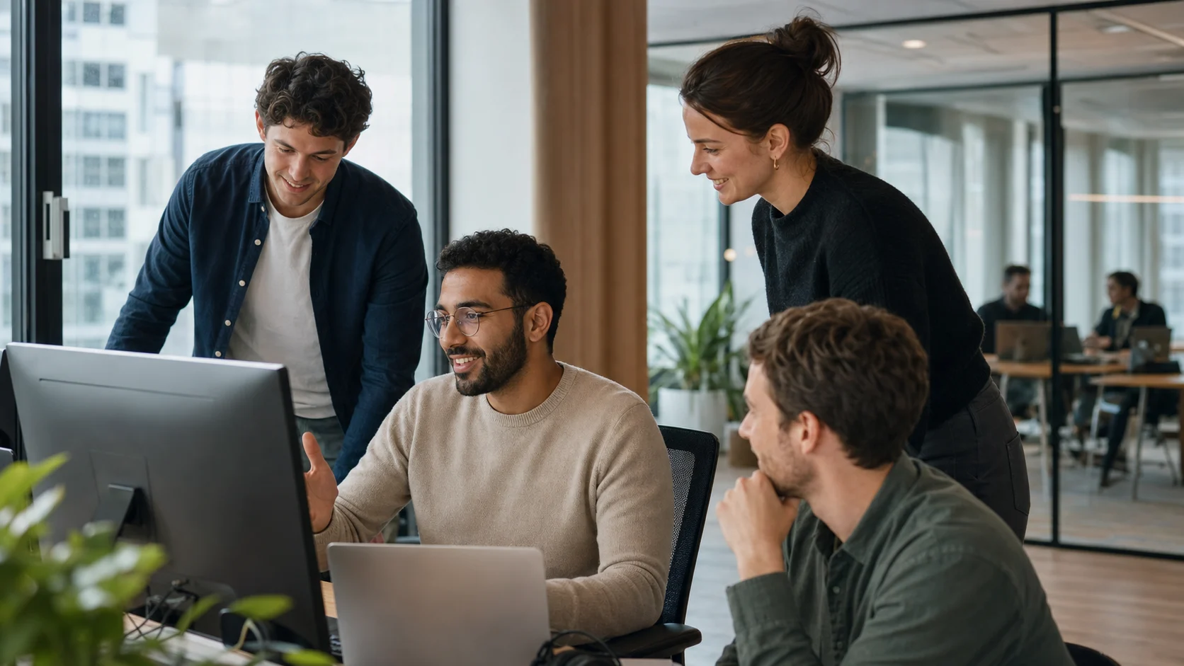 Team at work